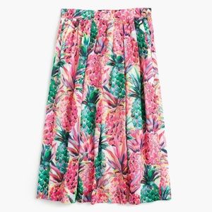 Jcrew Pineapple Skirt